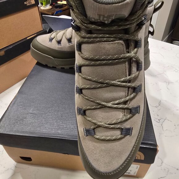 The North Face Men's Glenclyffe Urban Boots Cavern Grey / Taupe Size 12 US NEW - Picture 2 of 13
